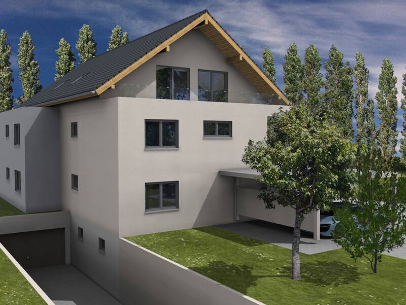 Das Bild zeigt das Mehrfamilienhaus.