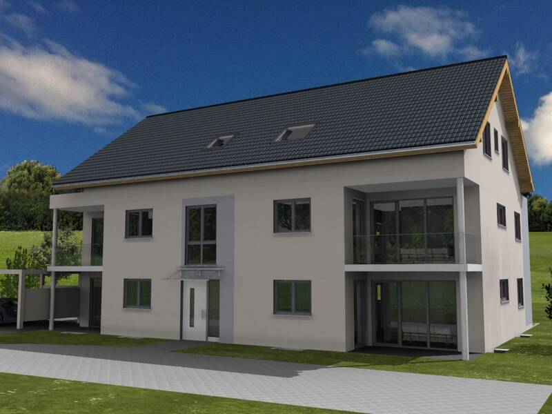 Das Bild zeigt das Mehrfamilienhaus.